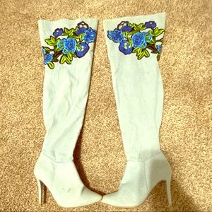 Vintage over the knee boots